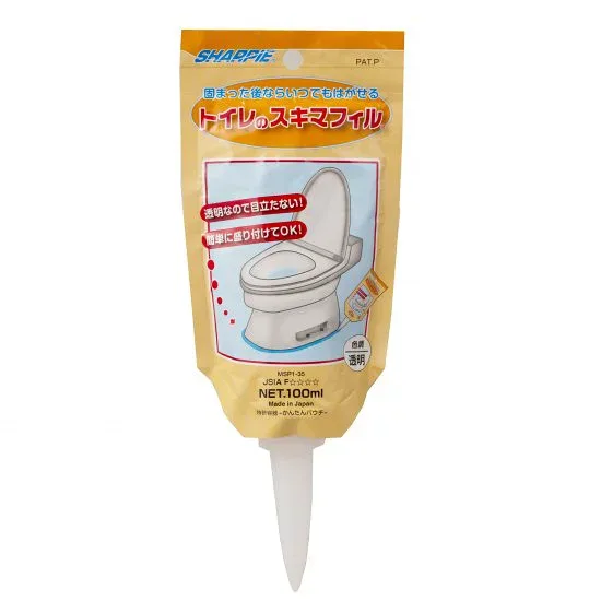 トイレ スキマ フィル シャープ化学 トイレ隙間フィル フィル トイレ 汚れ 臭い防止 床 簡単 トイレ掃除 コーキング スキマ埋め DIY すきま ガード 新居 ニオイ対策 新生活 準備 100g 消臭 悪臭防止 トイレのスキマフィル