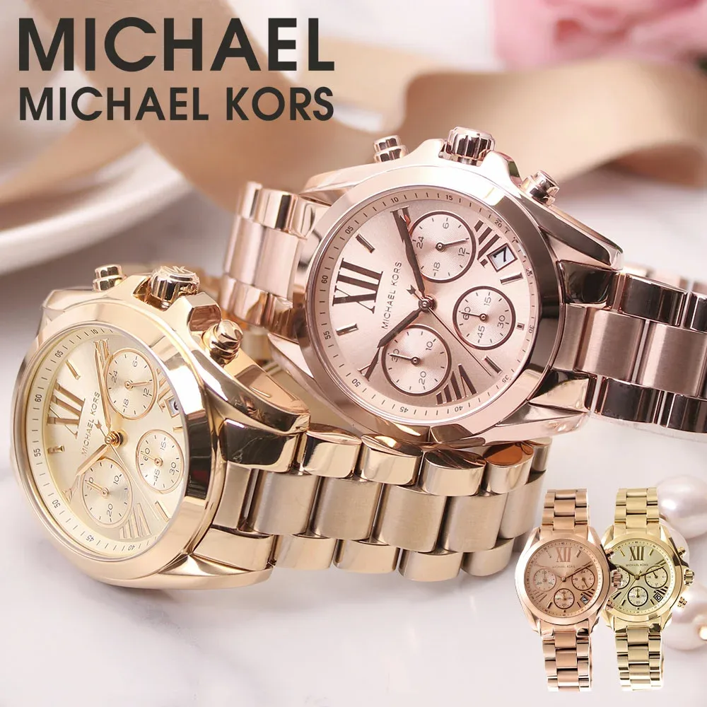 【最大18,000円引き】【43%OFF】MICHAEL KORS マイケル コース マイケルコース 腕時計 時計 レディース かわいい おしゃれ ブランド アナログ メタル メタルバンド 女性 女子 日付 カレンダー クロノグラフ クロノグラフ腕時計 大学生 ファッション 娘 孫 誕生日 プレゼント