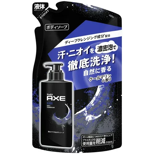 【お取寄せ品】 ユニリーバ AXE フレグランス ボディソープ ブラック つめかえ用 280g 1個
