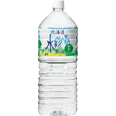 黒松内銘水 水彩の森 2L ペットボトル 1セット(12本:6本×2ケース)