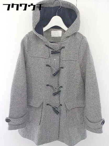 ■ who's who Chico フーズフーチコ 長袖 コート サイズF グレー系 レディース 【中古】