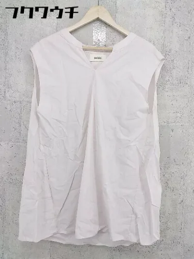 ◇ snidel スナイデル ノースリーブ ミニ チュニック ワンピース サイズF ピンク系 レディース 【中古】