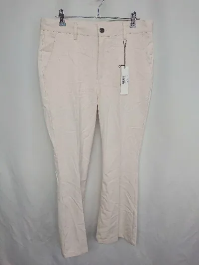 ◇ ⊂ MONO-MART モノマート ワイドパンツ サイズL アイボリー レディース E 【中古】