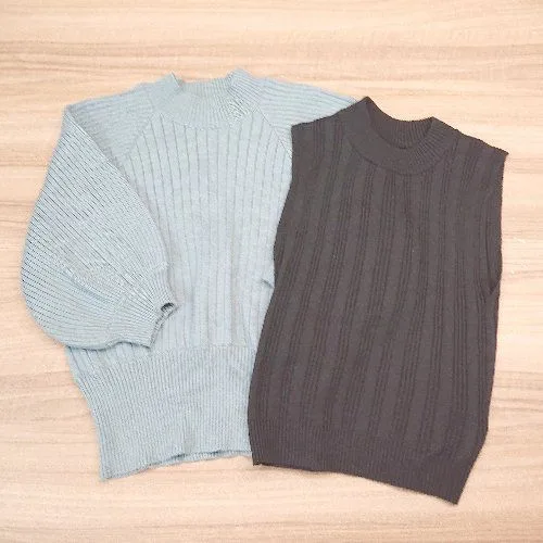 ◇ 《 lipservice リップサービス まとめ商品2点セット サイズF 無地 シンプル ニット レディース 》 E 【中古】