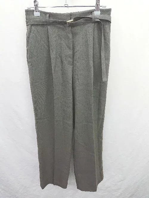 ◇ Θ THE SHOP TK ザ ショップ ティーケー スラックス サイズM ブラウン系 レディース E 【中古】