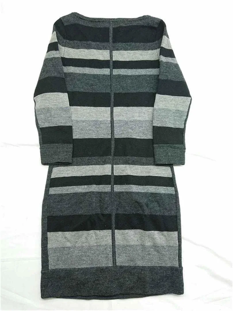 Rag & Bone ワンピース XS(SS) ラグアンドボーン ニットワンピース XS グレー系 レディース ミニ レディース E 【中古】