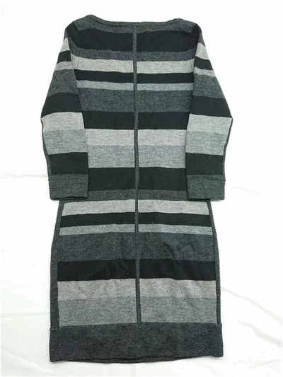 Rag & Bone ワンピース XS(SS) ラグアンドボーン ニットワンピース XS グレー系 レディース ミニ レディース E 【中古】