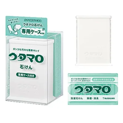 ウタマロ 固形 ウタマロ石けん 専用ケース付き 1個 (x 1)