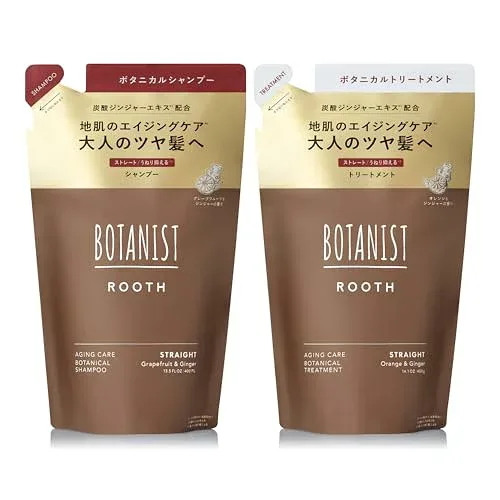 BOTANIST ボタニスト ROOTH ルース エイジングケア シャンプー トリートメント セット 詰め替え ストレート