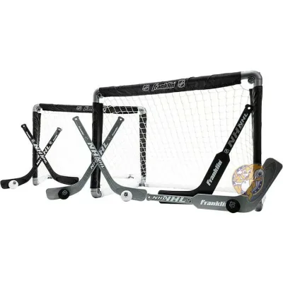 フランクリンスポーツ 子供折りたたみ膝ホッケーセット Franklin Sports 47002E2P1 2ゴールセット 送料無料