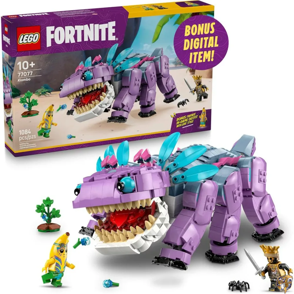 レゴ(LEGO) フォートナイト クロンボ 77077 - キッズ向け おもちゃ アクションフィギュア ピーリー&オロのミニフィギュア付き の男の子・女の子向け おうち遊び 組み立てセット 誕生日プレゼント ゲーミングファンへのギフト