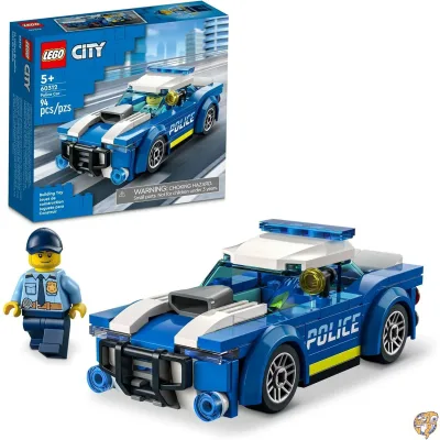 レゴ(LEGO) シティ ポリスカー 60312 おもちゃ ミニフィギュア付き 警察車両 カーチェイス 冒険シリーズ プレゼント