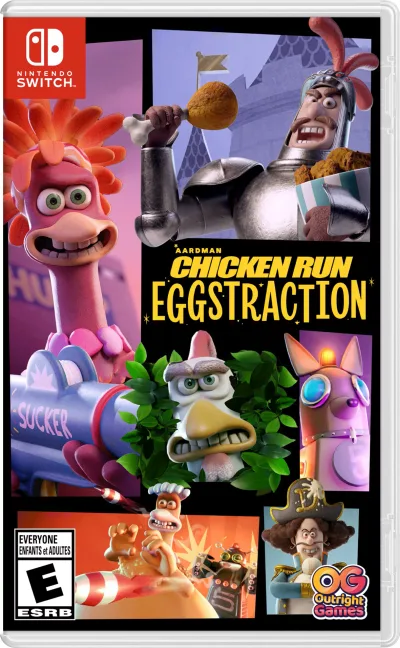 Chicken Run - Eggstraction (輸入版:北米) – Switch