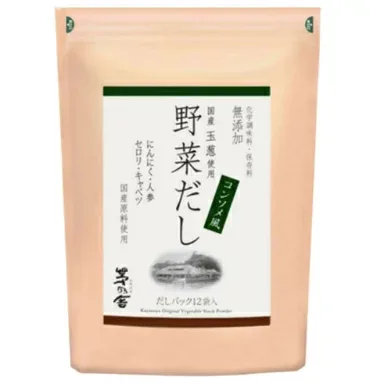 送料無料【野菜だし・12袋入】かやのだし 久原本家 茅乃舎だし 野菜だし (8g×12袋入) 手土産 お供え物 和風だし だしパック 焼あご うるめいわし かつお節 真昆布 国産原料 無添加