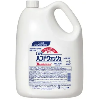 花王 クリーン&クリーンF1 つめかえ用 4L 508041