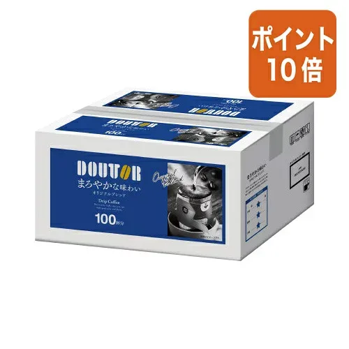 ★9月18日17時注文分よりポイント10倍★ドトールコーヒー #ドトール ドリップパック まろやかオリジナルブレンド 100P 236368