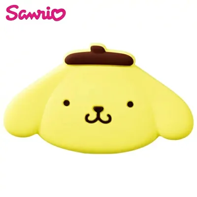 ポムポムプリン サンリオ sanrio ハンドミラー 手のひらサイズ スケーター MSR1 ダイカット シリコンミラー コンパクトミラー 鏡 手鏡 メイク直し 【3点までメール便可】