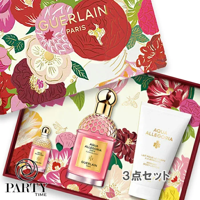 GUERLAIN(ゲラン) 【数量限定】アクア アレゴリア フォルテ フローラブルーム コフレ