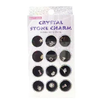 【メール便】 ビューティーネイラー クリスタル ストーン チャーム CSC-3【お寄せ品、返品キャンセル不可。欠品終売時連絡あり】