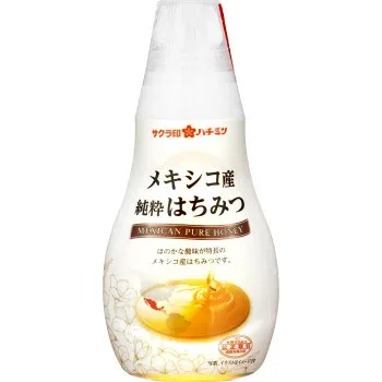【直送品】サクラ印 メキシコ産 純粋はちみつ 145g×12本【お寄せ品、返品キャンセル不可。欠品終売時連絡あり】