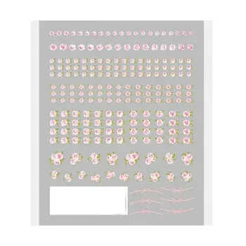 【メール便】 TSUMEKIRA(ツメキラ) ネイルシール es effrontee 小花 ピンク ES-SFL-002【お寄せ品、返品キャンセル不可。欠品終売時連絡あり】