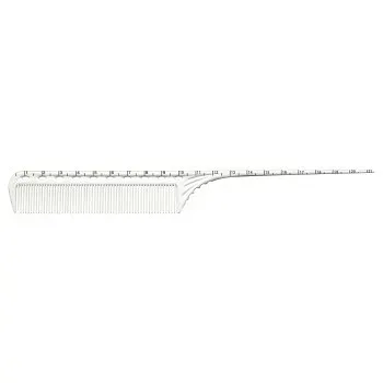 【メール便】 Y.S.PARK(ワイエスパーク) コーム ガイドコーム ホワイト YS-G01 (0019935)【お寄せ品、返品キャンセル不可。欠品終売時連絡あり】