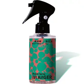 IN ANGER インアンガー ルームスプレー 150ml 黒胡椒 × イチジク gtrs-003【お寄せ品、返品キャンセル不可。欠品終売時連絡あり】