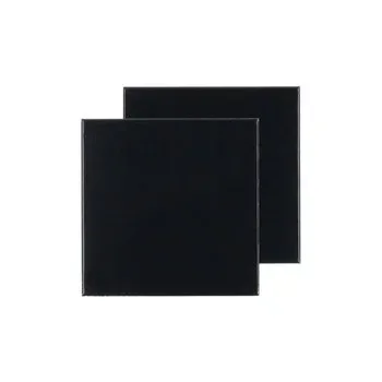 【メール便】 ハイロジック スチールパネル20x20cm ブラック 2枚入 59028【お寄せ品、返品キャンセル不可。欠品終売時連絡あり】