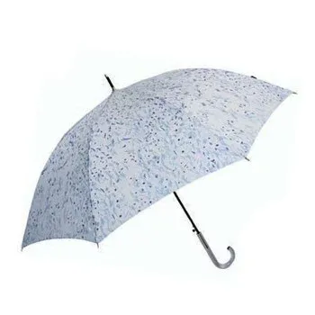 アテイン 傘 flower garden58cm ブルー 2127【お寄せ品、返品キャンセル不可。欠品終売時連絡あり】