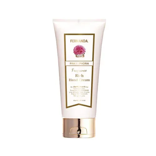 【即納】 FERNANDA フェルナンダ リッチハンドクリーム ピンクエウフォリア 50g 【楽天倉庫365日出荷 直送】 化粧品 ボディケア ハンドクリーム 天然由来 植物由来原料配合 保湿