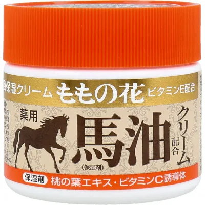 【2個セット】全身保湿クリーム ももの花 薬用 馬油配合クリーム 70gx2個セット【楽天倉庫直送h】 化粧品 コスメ ボディケア ボディクリーム 医薬部外品 保湿