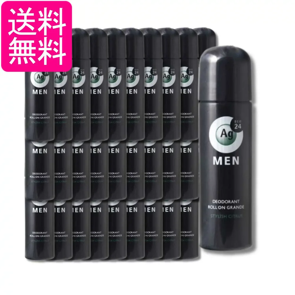 36個セット ファイントゥデイ エージーデオ24 メンズデオドラント ロールオンGCT 120mL スタイリッシュシトラスの香り 送料無料