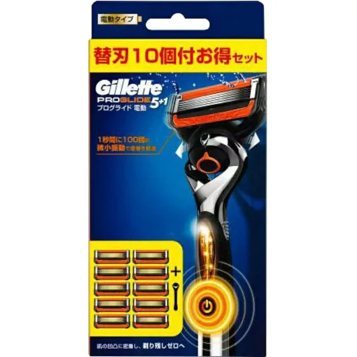 P&G(ピーアンドジー) プログライド パワー9Bホルダー付 替刃10個付
