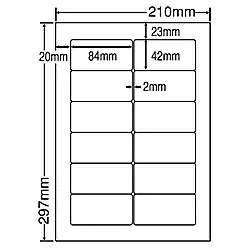 【送料無料】東洋印刷 SHC210A シンプルパックシートカットラベル A4版 12面付(1ケース500シート)【在庫目安:お取り寄せ】| ラベル シール シート シール印刷 プリンタ 自作