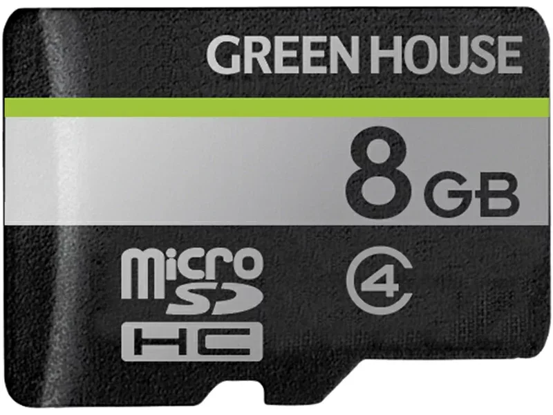 GREEN HOUSE GH-SDM-D8G microSDHCカード クラス4 8GB【在庫目安:お取り寄せ】