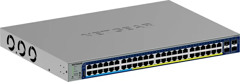 【送料無料】NETGEAR GS752TXUP-300JPS GS752TXUP ギガ48ポート SFP+x4 PoE++ スマートクラウドスイッチ【在庫目安:お取り寄せ】