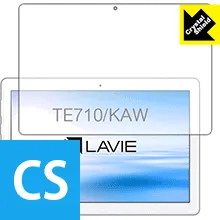 Crystal Shield LAVIE Tab E TE710/KAW (10.1型ワイド・2020年1月発売モデル) 前面のみ (3枚セット) 日本製 自社製造直販