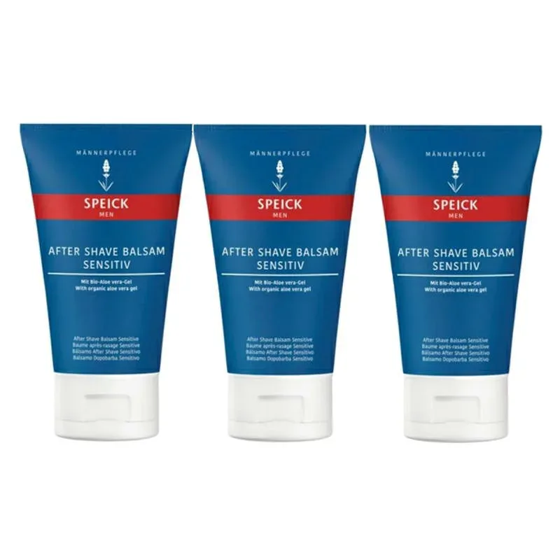SPEICK スパイク メンズ・アフターシェイブバーム (髭剃り後保湿クリーム) 100ml×3点セット