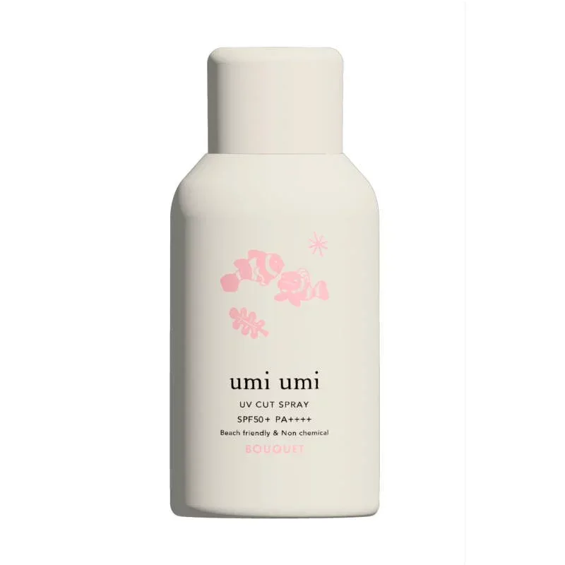 for(フォー) umiumi ウミウミ サンライトUVスプレー SPF50+ PA++++ ブーケ(天然香料) 80g
