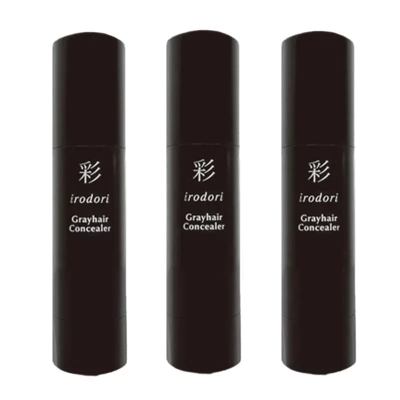 イリヤ 彩 グレイヘアコンシーラー ダークブラウン 9g×3点セット