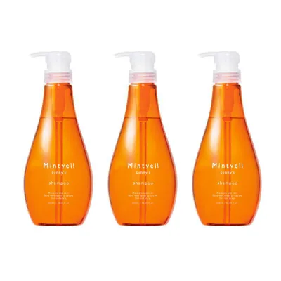 サンコール 2026 ミントベル サニーズシャンプー 550ml (3点セット)