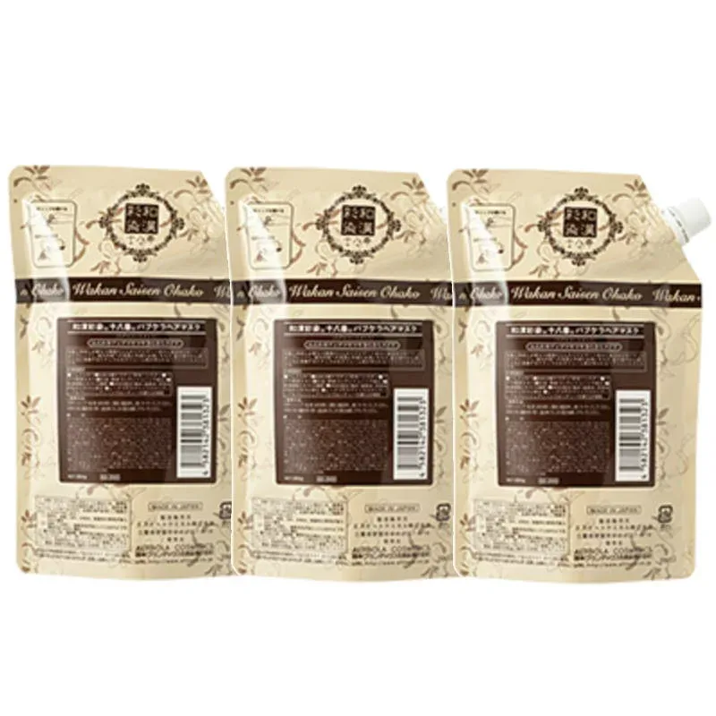 日本グランテックス化粧品 和漢彩染 十八番 バブケラヘアマスク 350g(3点セット)