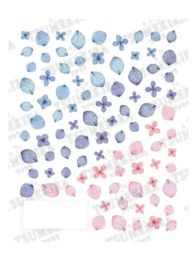 TSUMEKIRA(ツメキラ) ネイルシール es 紫陽花2 ES-AJI-102 (メール便でお届けします。(代引き不可))