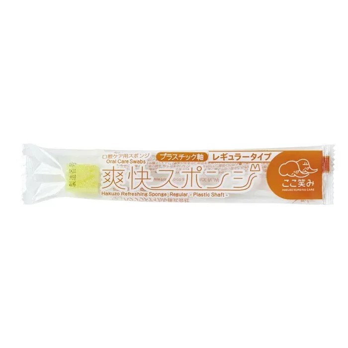 爽快スポンジ レギュラー プラスチック軸 300本入 1240976 (北海道・沖縄は送料+660円頂戴します。)