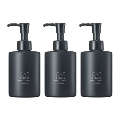 KOSE(コーセー) ONE BY KOSE ポアクリア オイル 180ml(3点セット)