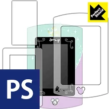Perfect Shield Magical Pad(マジカルパッド) ガールズレッスン【 タイプB 】用 液晶保護フィルム (枠までのフルセット) 日本製 自社製造直販
