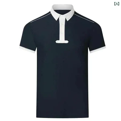 乗馬 ウェア スリム フィット メンズ 半袖 乗馬 トップス ニット ポロシャツ 騎士 服 ストレッチ スリム 夏 Tシャツ