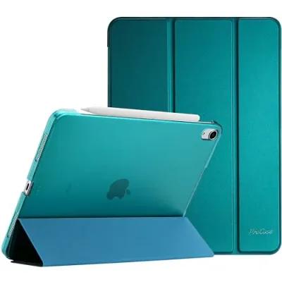 ProCase iPad Air 11インチ M4/M3/M2 Air 5/4用 ケース カバー - エメラルド