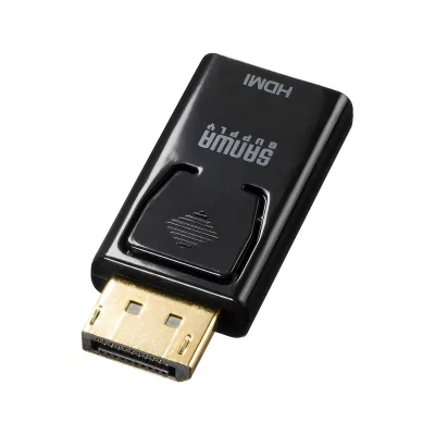 サンワサプライ(Sanwa Supply) DisplayPort-HDMI 変換アダプタ(4K/60Hz対応) AD-DPPHD02