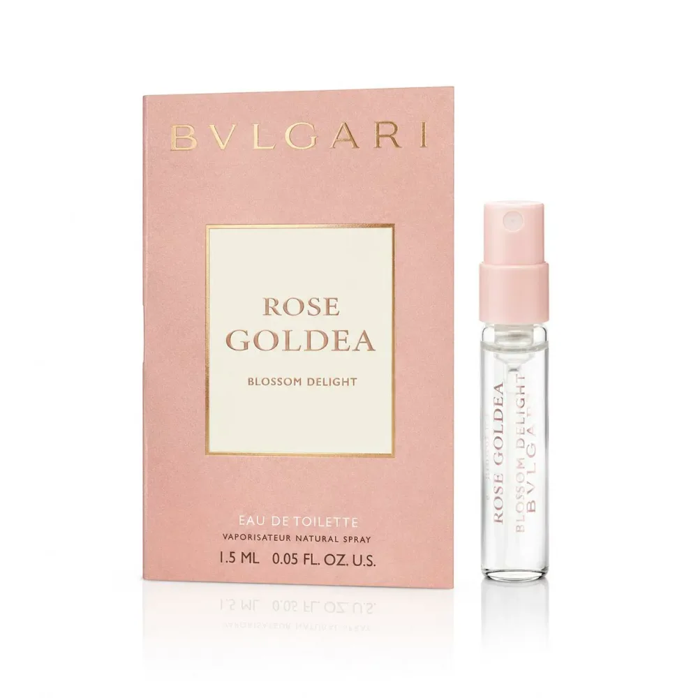 ブルガリ BVLGARI ローズ ゴルデア ブロッサム ディライト オードトワレ EDT 1.5ml 香水 レディース フレグランス ミニサイズ お試し サンプル 【ネコポス送料無料】